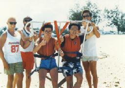 初めてのパラセーリング